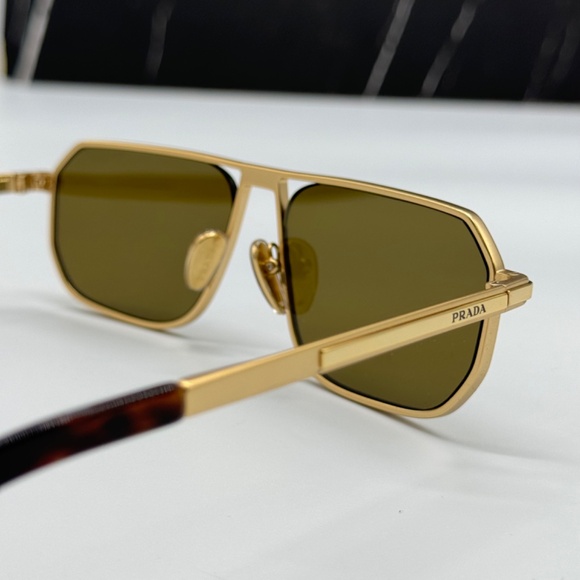 NEW SPR A53 1BK01T PRADA PRA53S 1BK01T UNISEX SUNGLASSES PR A53S 1BK01T SQUARE - Picture 10 of 13